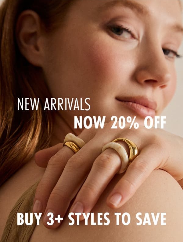 Buy 3 full price pieces to save 20%