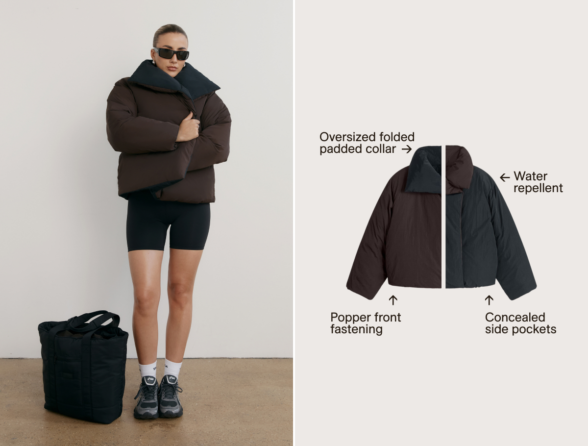 REVERSIBLE PUFFER