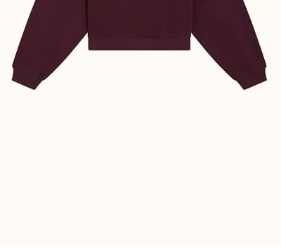V-Neck Sweatshirt - Fig
