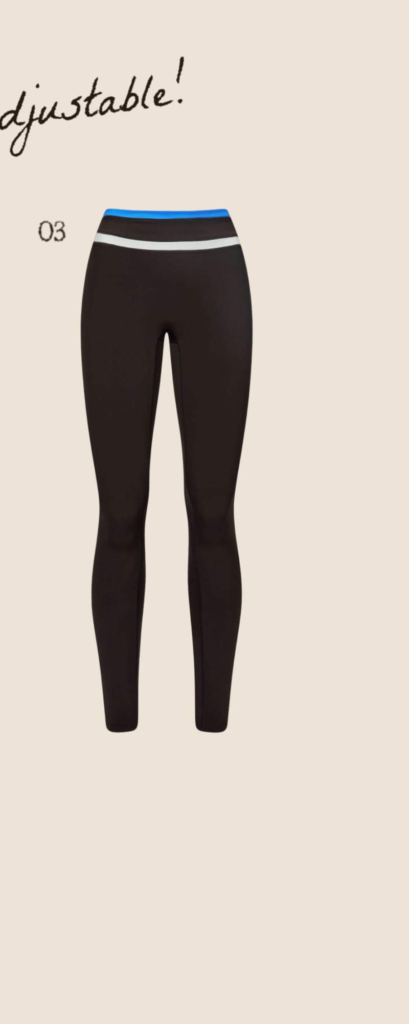 SkinLuxe Contrast High Waist Legging  - Americano