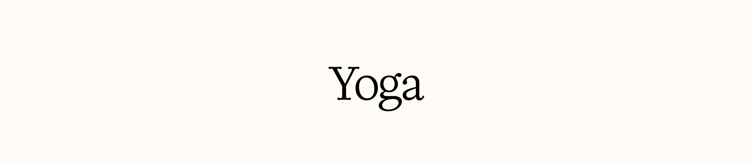 YOGA