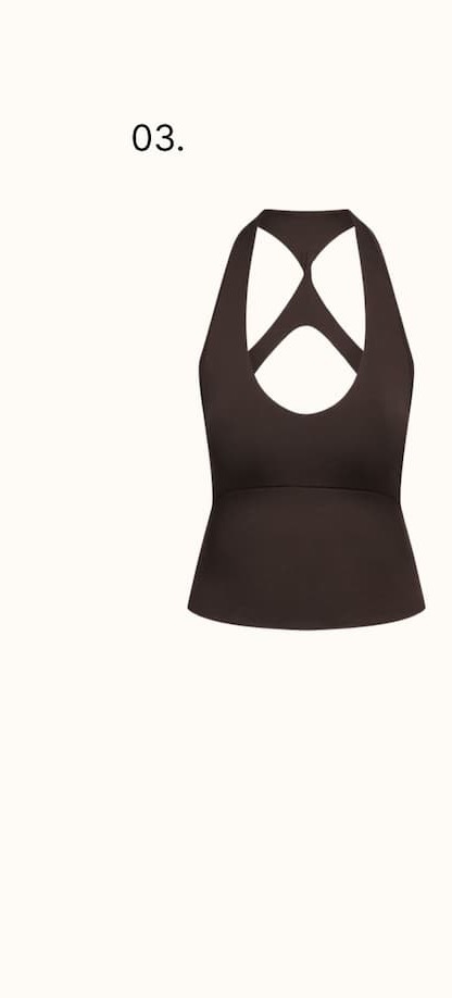 SCULPT TWIST BACK VEST 