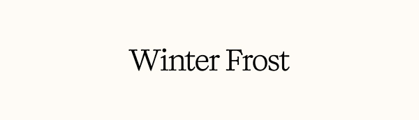 WINTER FROST