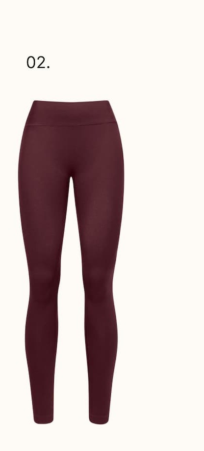 SCLUPT ULTRASCULPT LEGGINGS DARK CHERRY