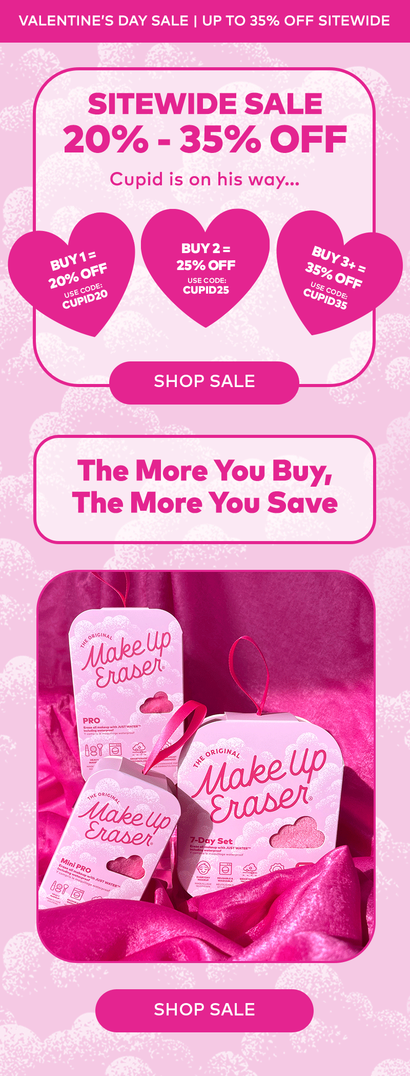 Valentine's Day Sale: 20% - 35% off!
