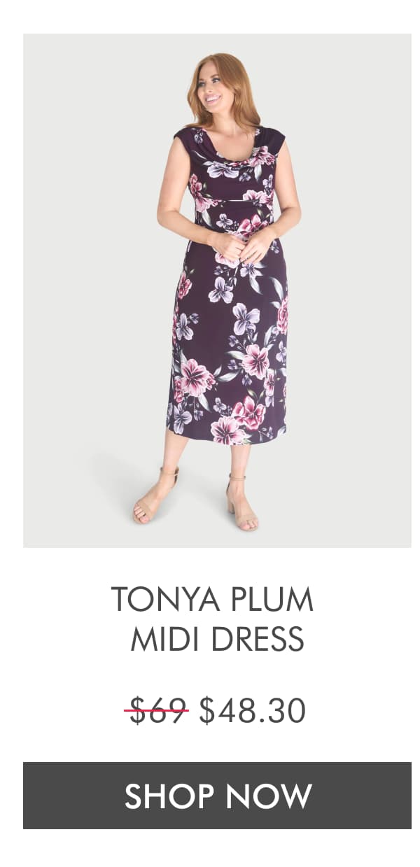 Tonya Plum Dress $69 $48.30 SHOP NOW