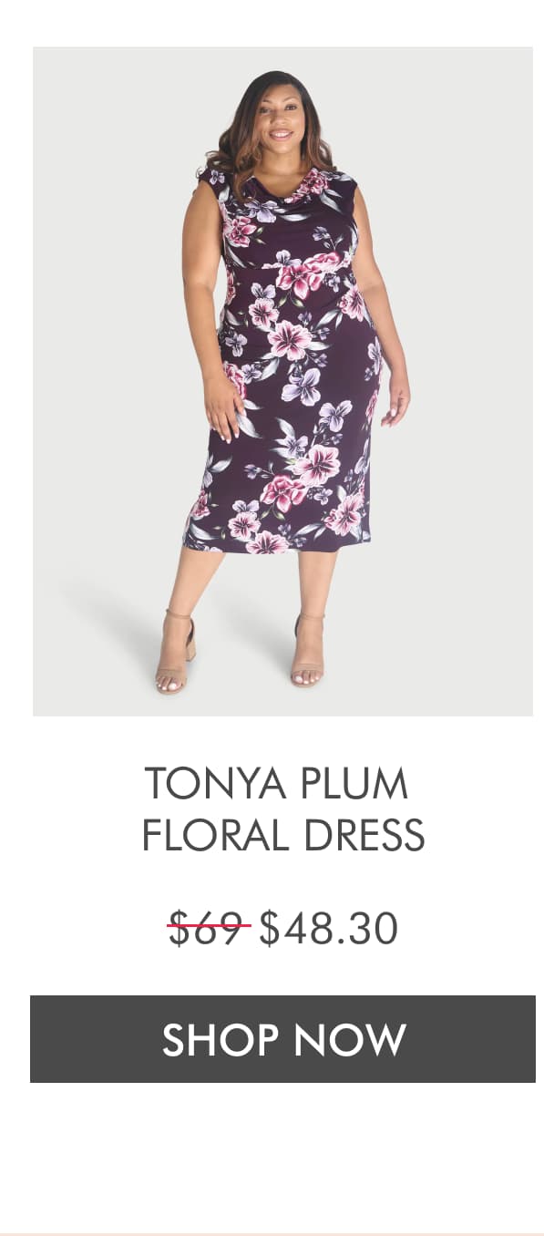 Tonya Plum Floral Dress $69.00 $48.30 SHOP NOW