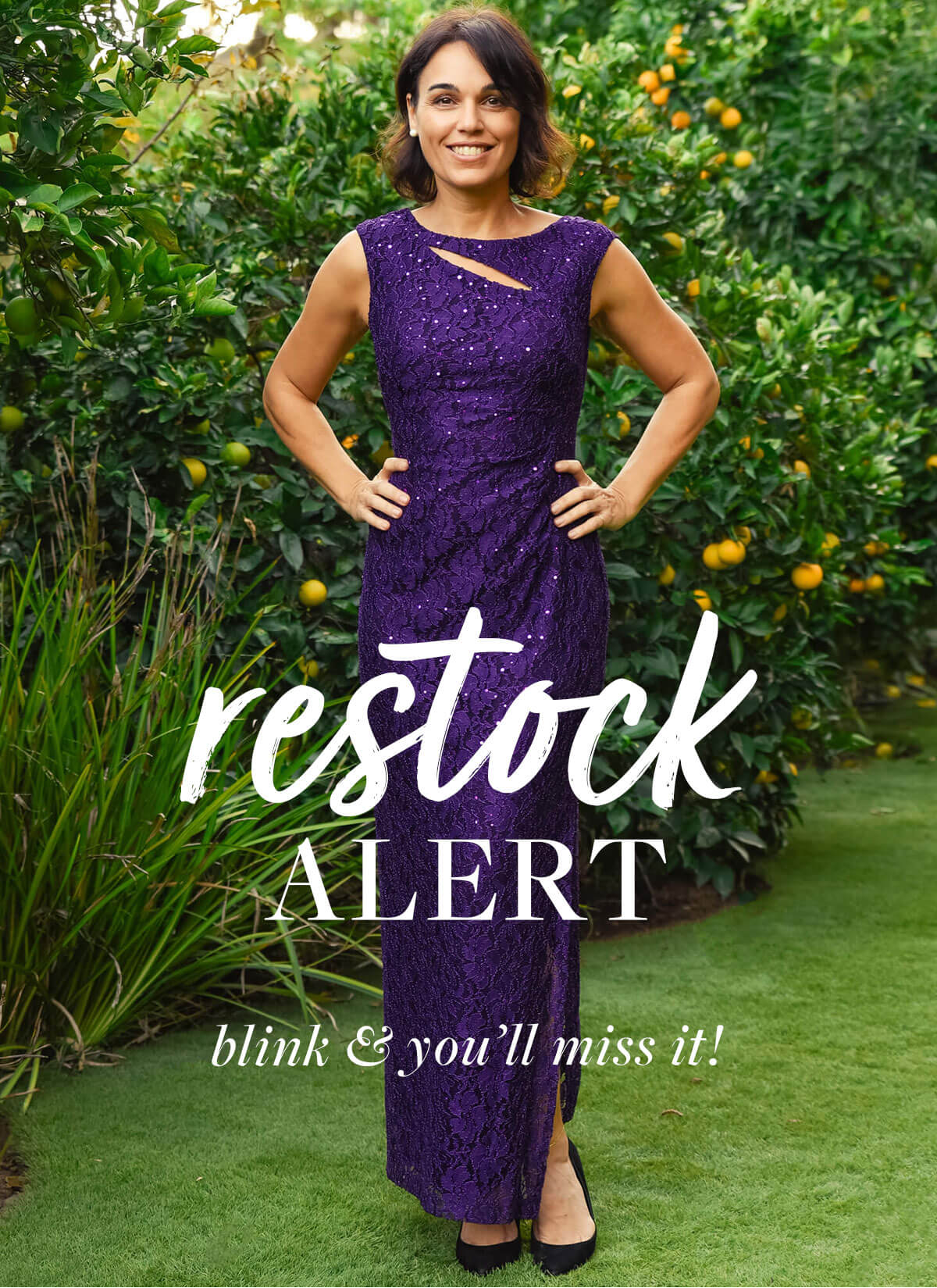 restock ALERT blink &  you'll miss it!