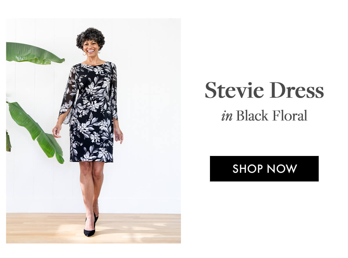 STEVIE BLACK FLORAL SHOP NOW
