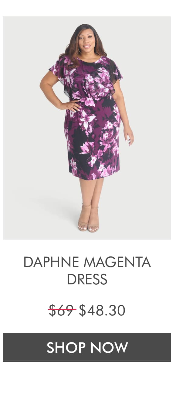 Daphne Magenta Dress $69 $48.30 SHOP NOW