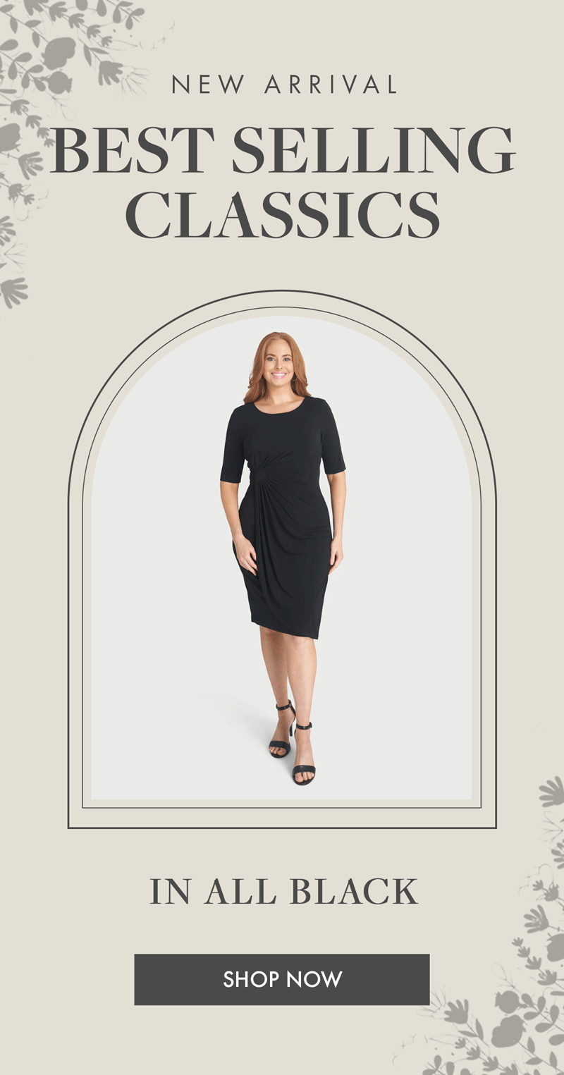 NEW ARRIVAL BEST SELLING CLASSICS IN ALL BLACK SHOP NOW