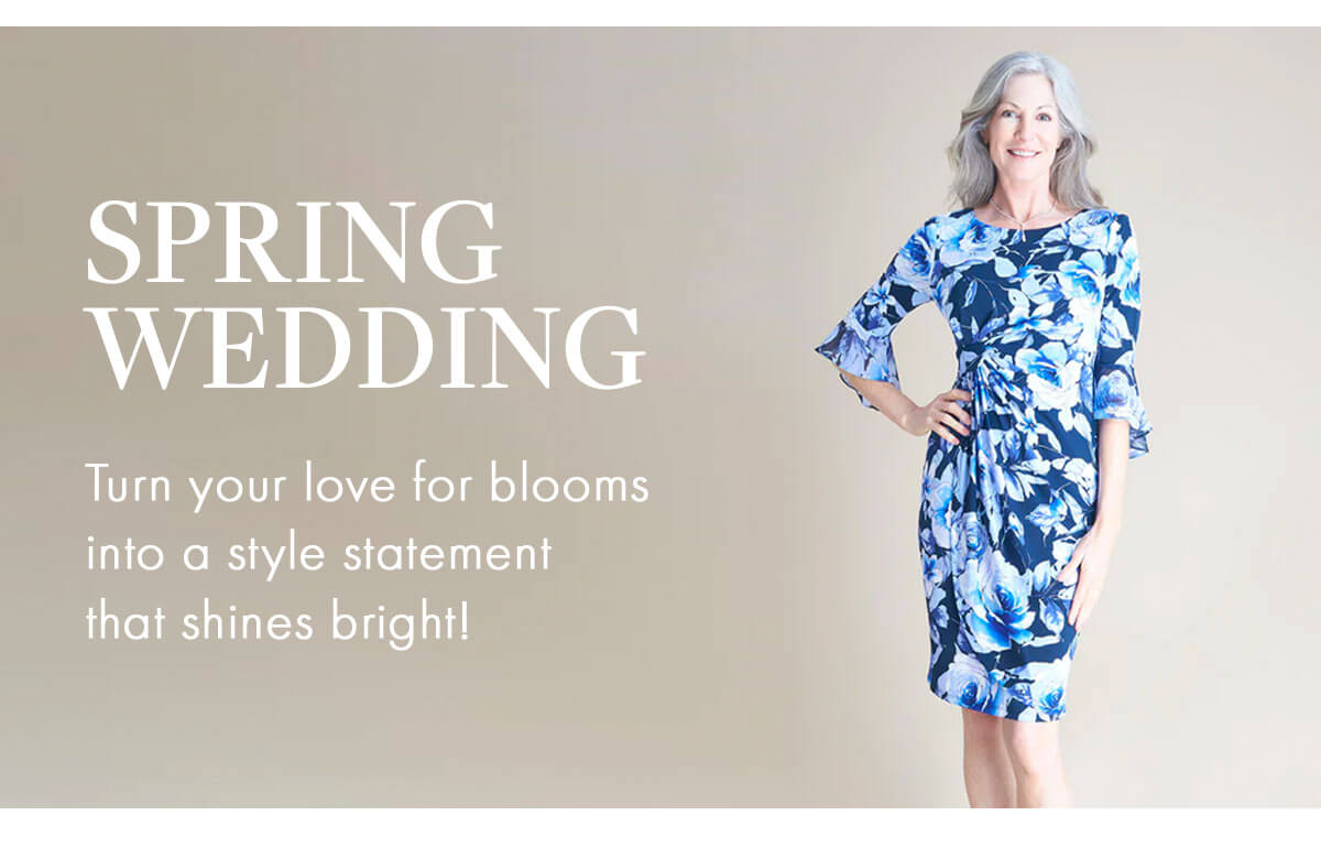 Spring Wedding Turn your love for blooms into a style statement that shines bright!