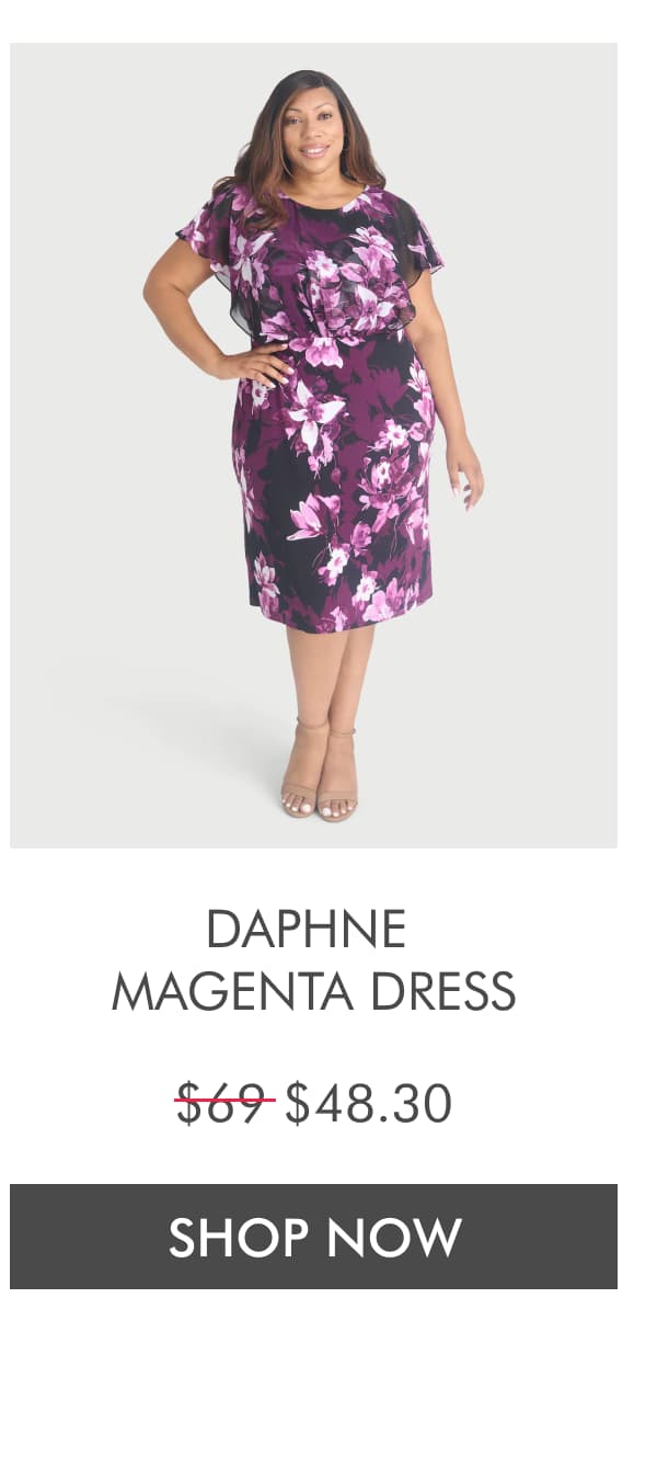 Daphne Magenta Dress $69 $48.30 SHOP NOW