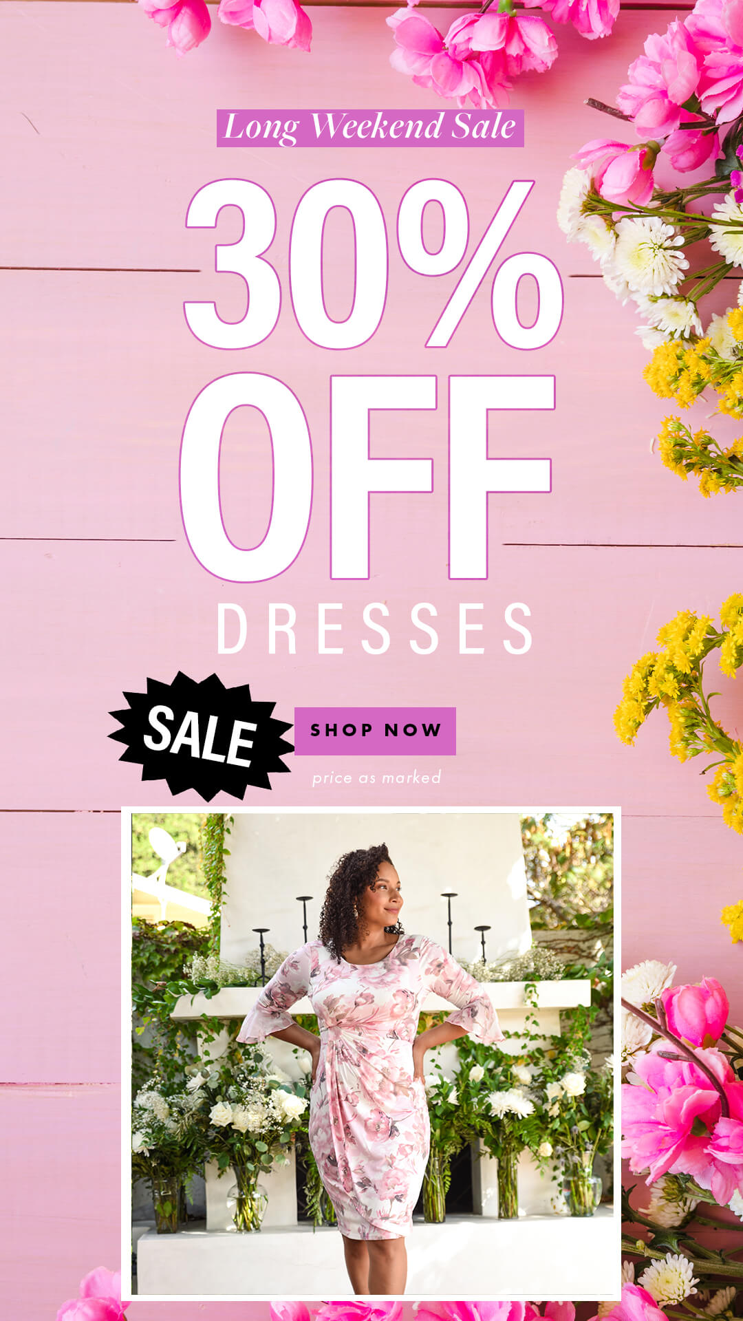 Long Weekend Sale- 30% OFF