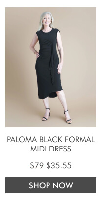 PALOMA BLACK FORMAL MIDI DRESS $79 $35.55 SHOP NOW