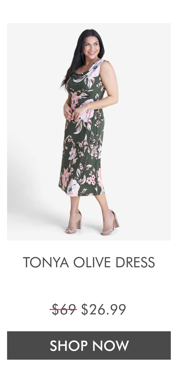 Tonya Olive Dress $69 $21. SHOP NOW