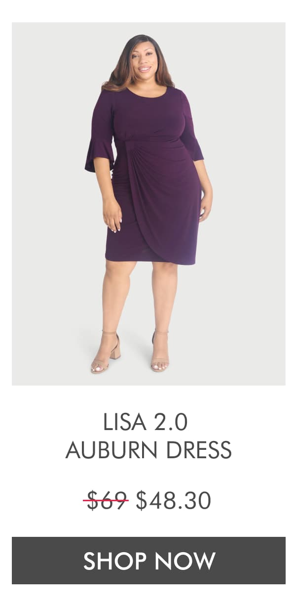 Lisa 2.0 Auburn Dress $69.00 $48.30 SHOP NOW