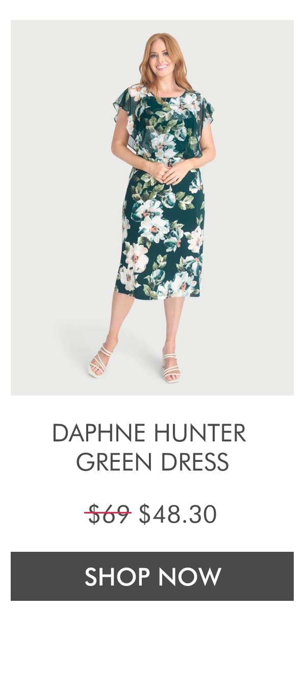 Daphne Hunter Green Dress $69 $48.30 SHOP NOW
