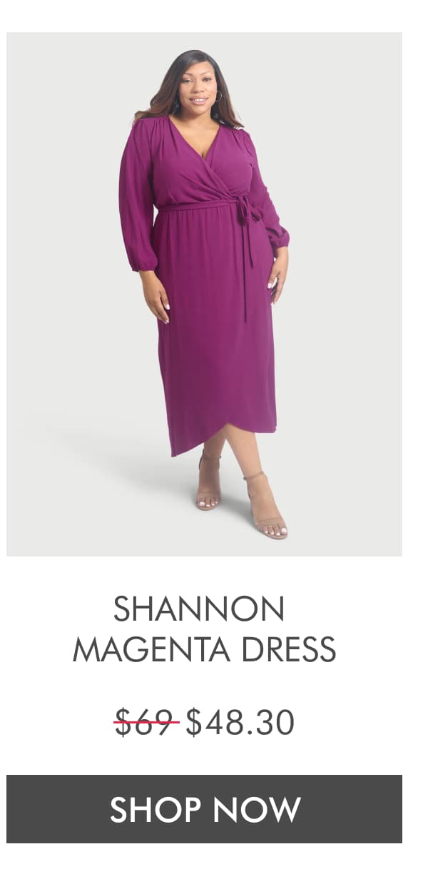 Shannon Magenta Dress $69 $48.30 SHOP NOW