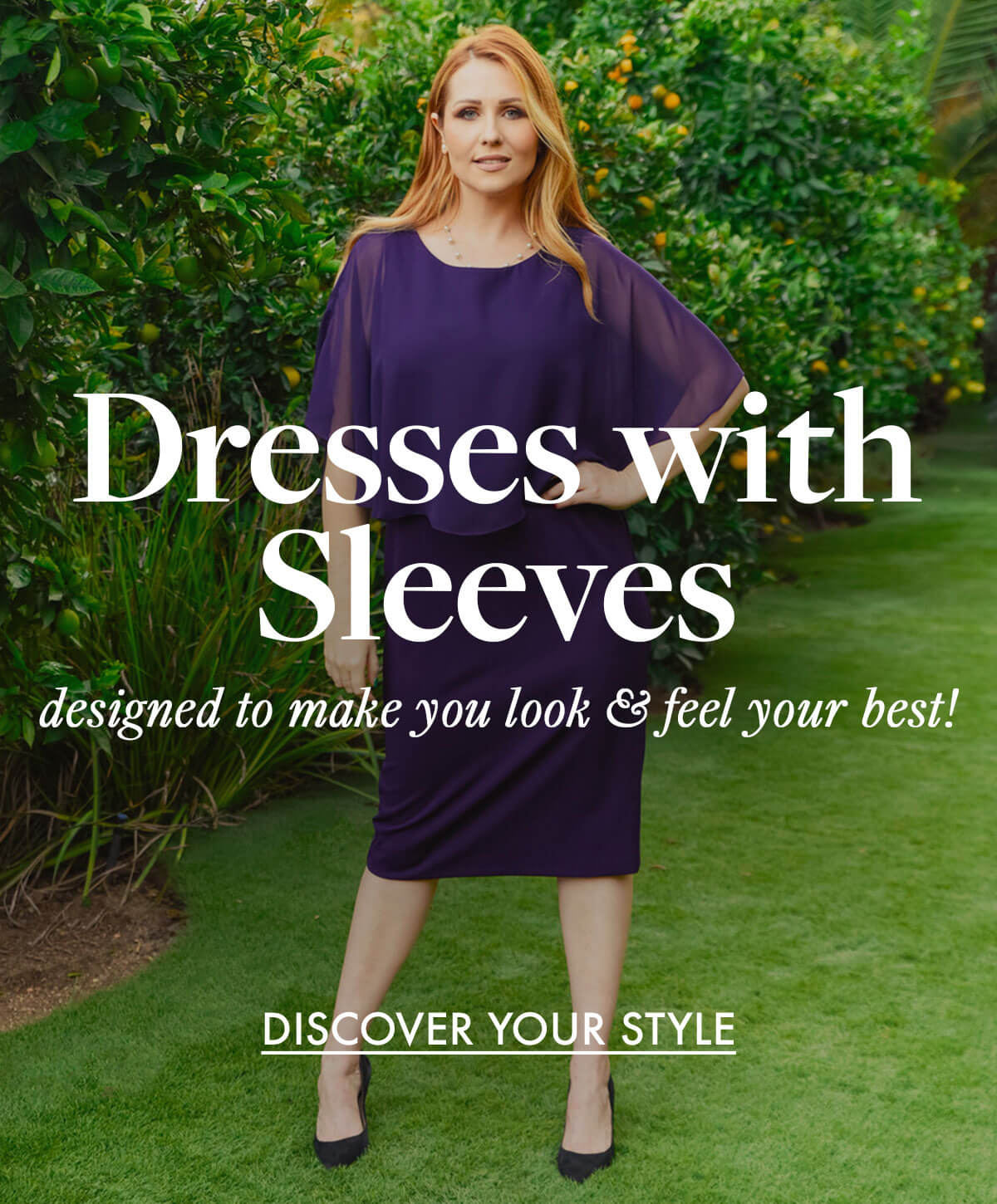 Dresses with Sleeves designed to make you look & feel your best! DISCOVER YOUR STYLE
