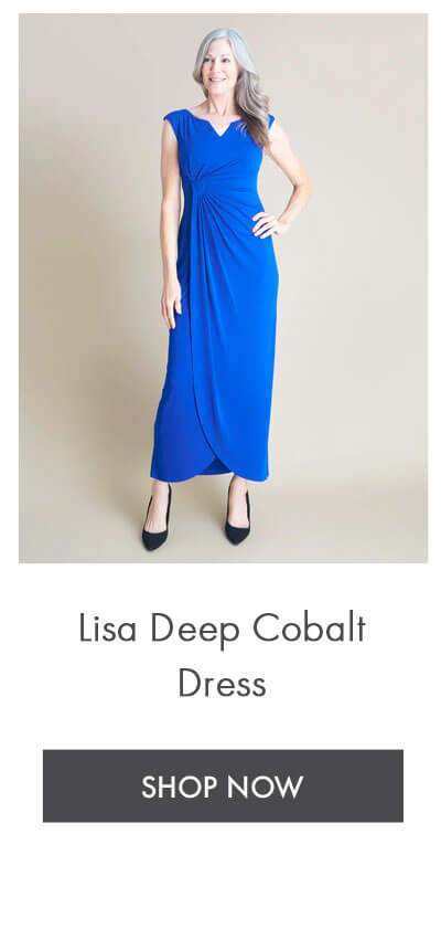 LISA DEEP COBALT FLOOR LENGTH DRESS SHOP NOW