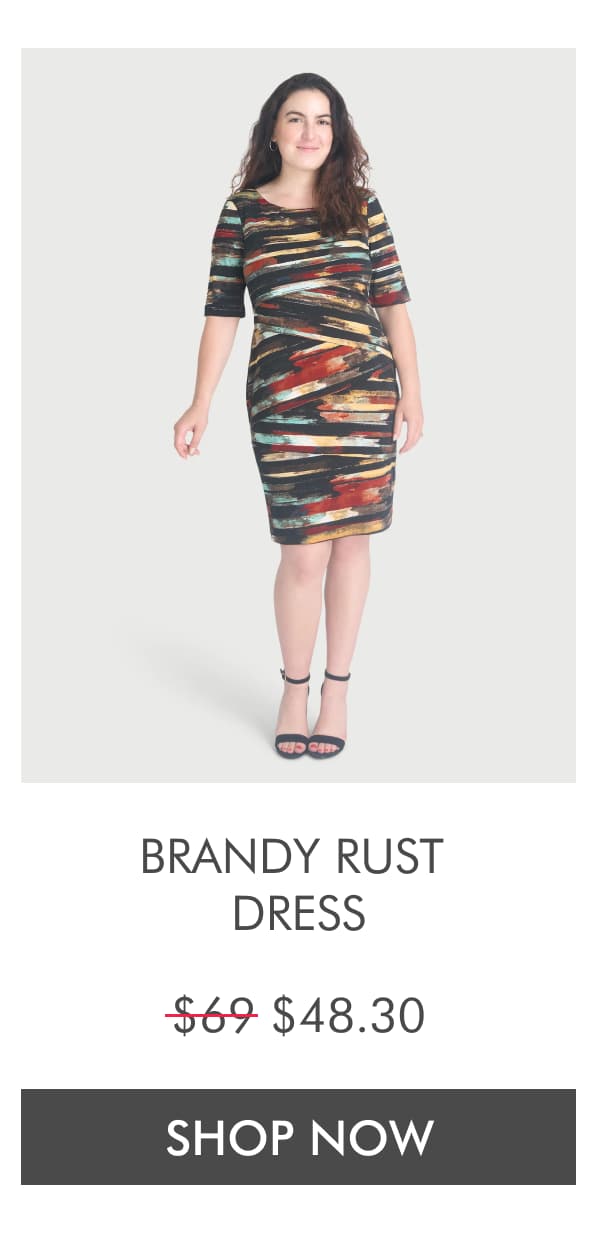 Brandy Rust Dress $69 $48.30 SHOP NOW