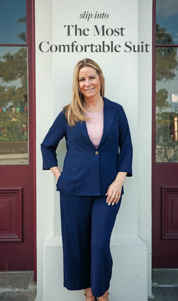 SLIP INTO The Most Comfortable Suit