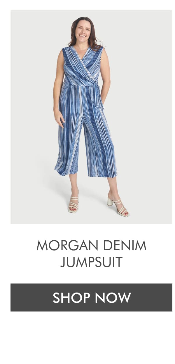 Morgan Denim Jumpsuit. SHOP NOW