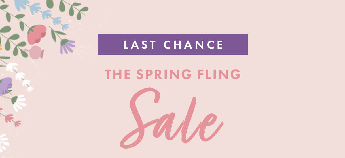 LAST CHANCE THE SPRING FLING Sale