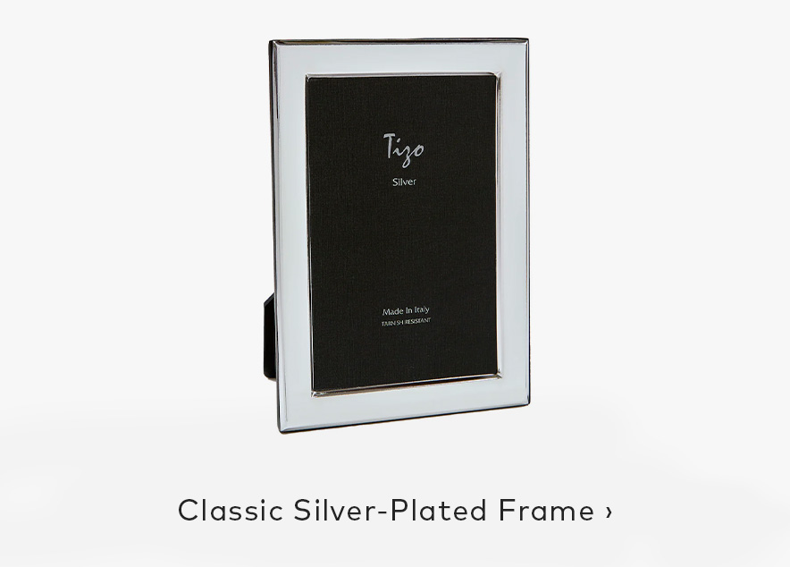 Classic Silver-Plated Frame
