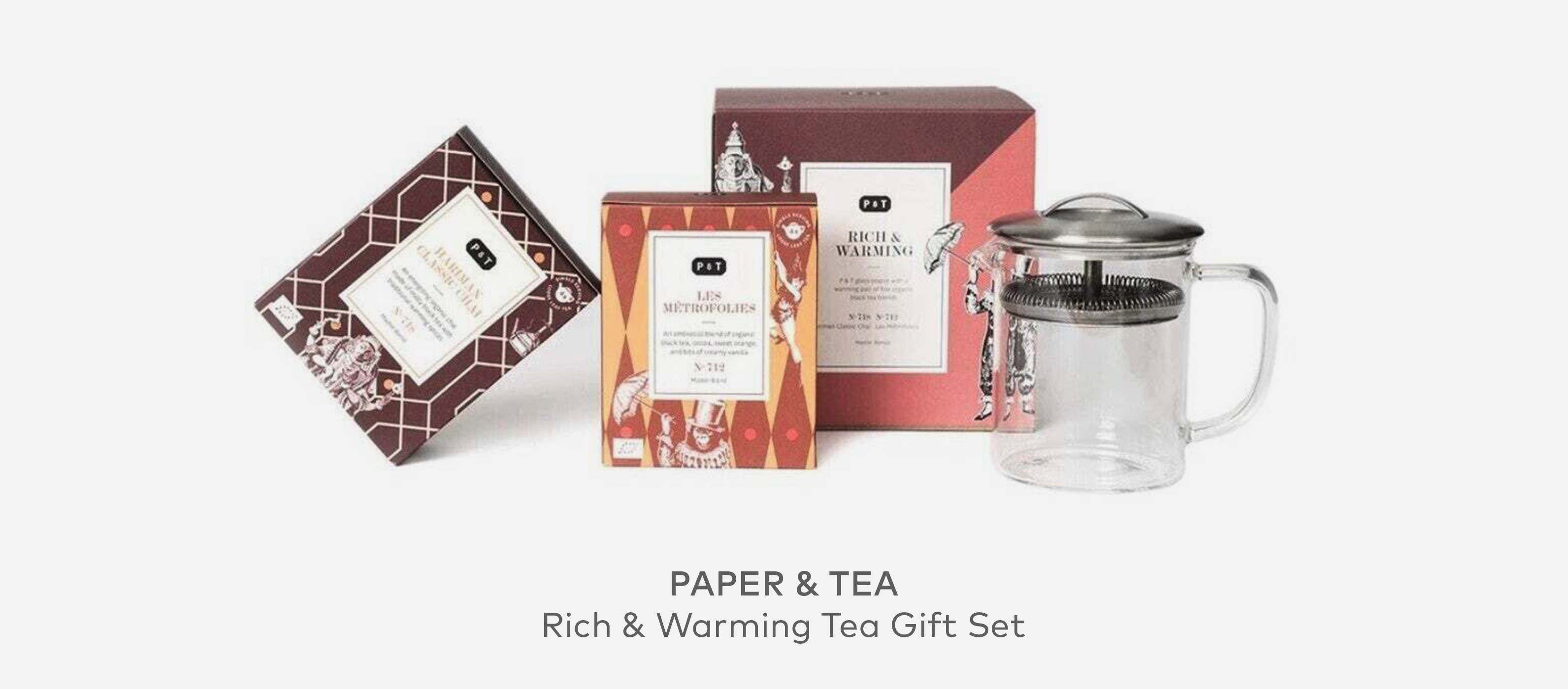 Paper & Tea, Rich & Warming Tea Gift Set