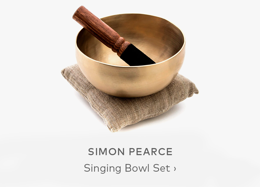 SIMON PEARCE Singing Bowl Set