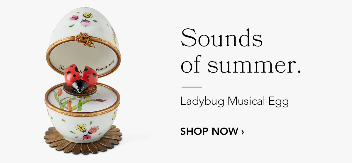 Ladybug Musical Egg