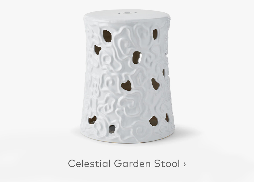 Celestial Garden Stool