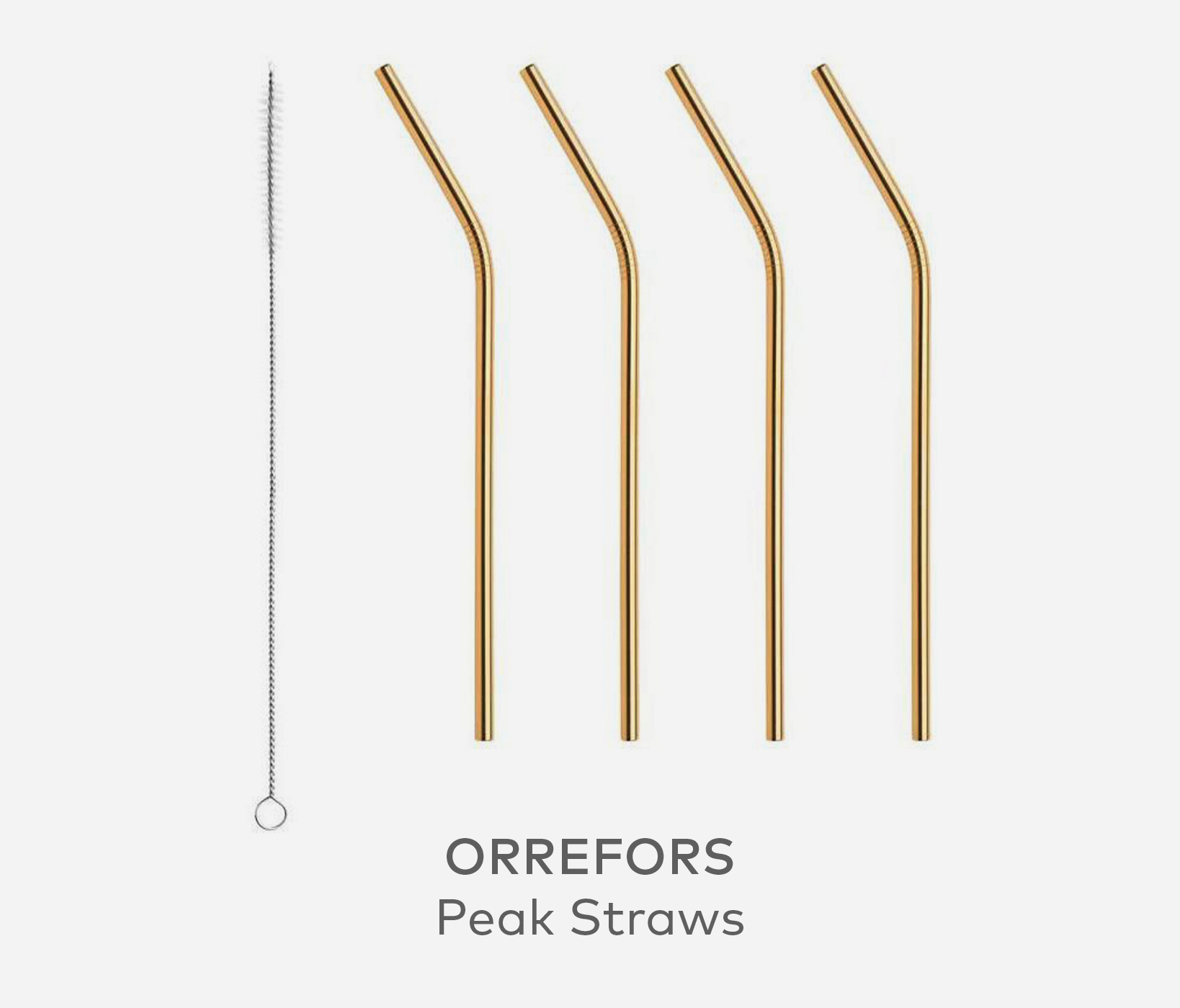 ORREFORS Peak Straws