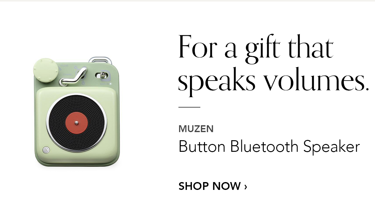 MUZEN Button Bluetooth Speaker