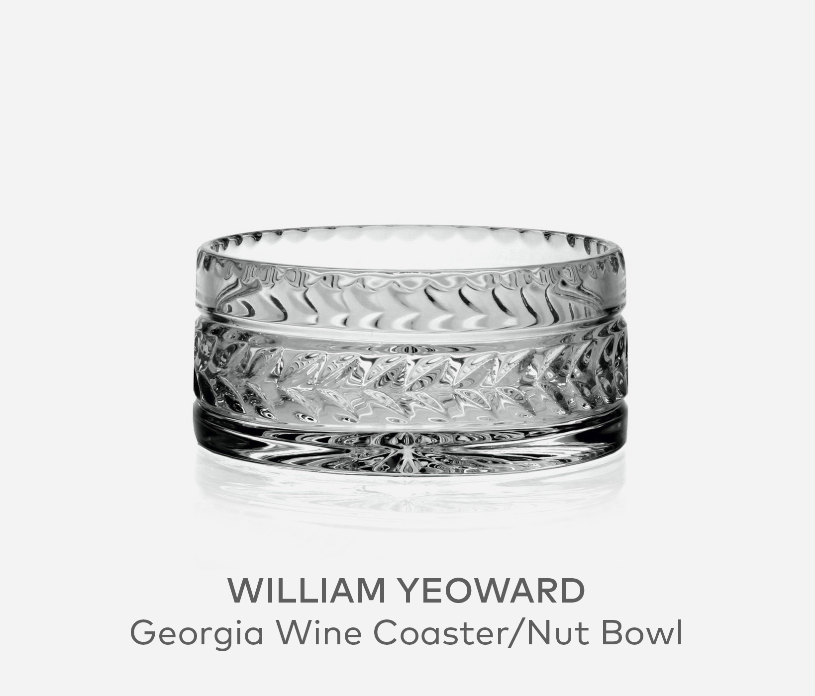 WILLIAM YEOWARD Georgia Wine Coaster/Nut Bowl