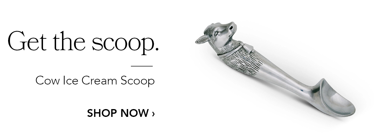 ARTHUR COURT Cow Ice Cream Scoop