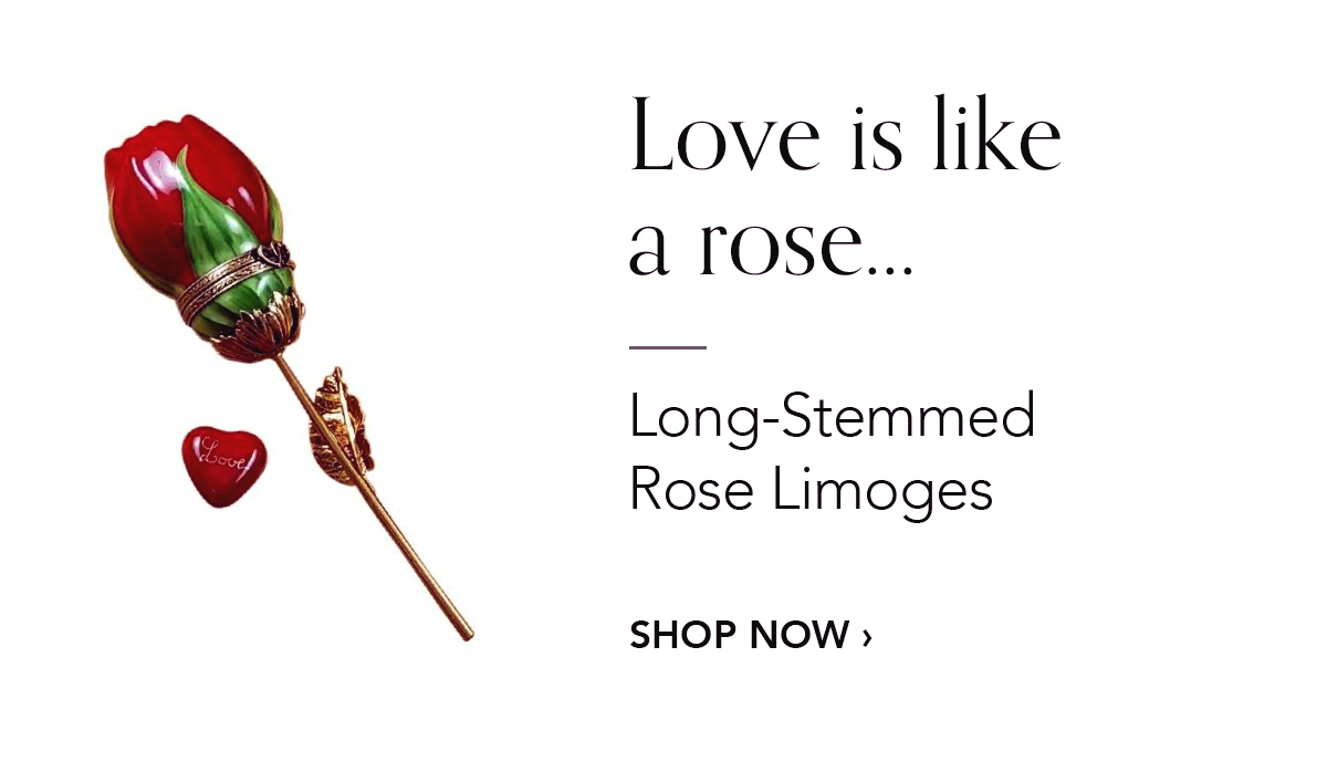 Long-Stemmed Rose Limoges