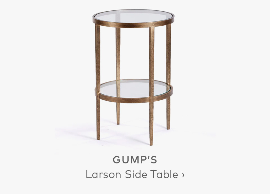 GUMP'S Larson Side Table
