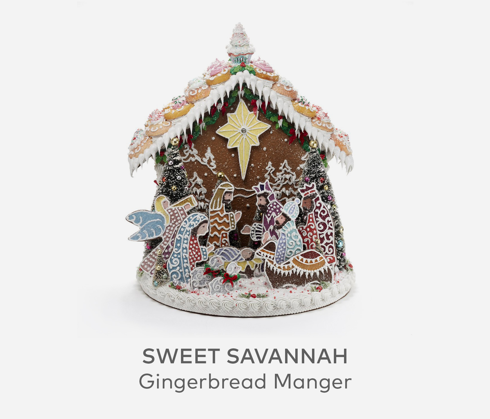 SWEET SAVANNAH Gingerbread Manger
