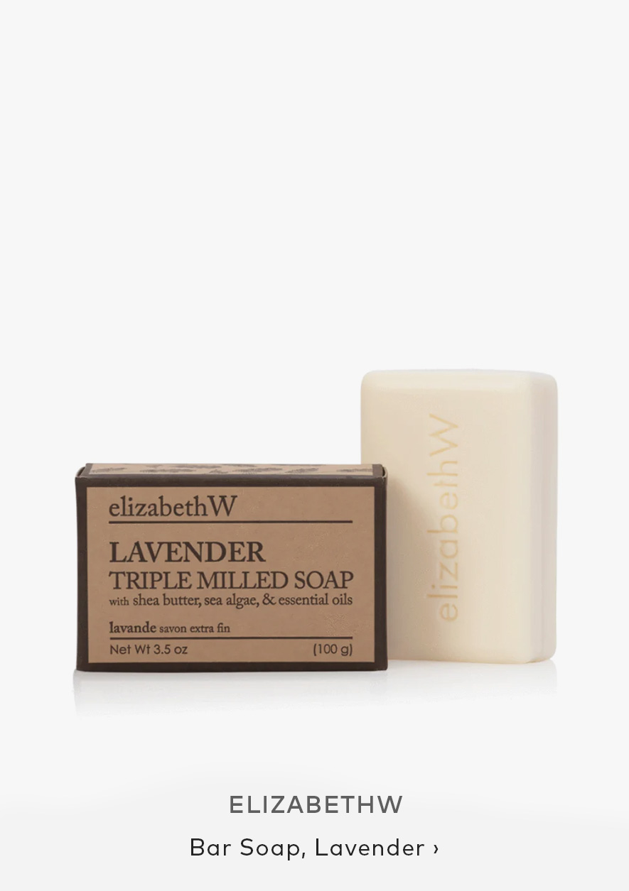 ELIZABETHW Bar Soap, Lavender
