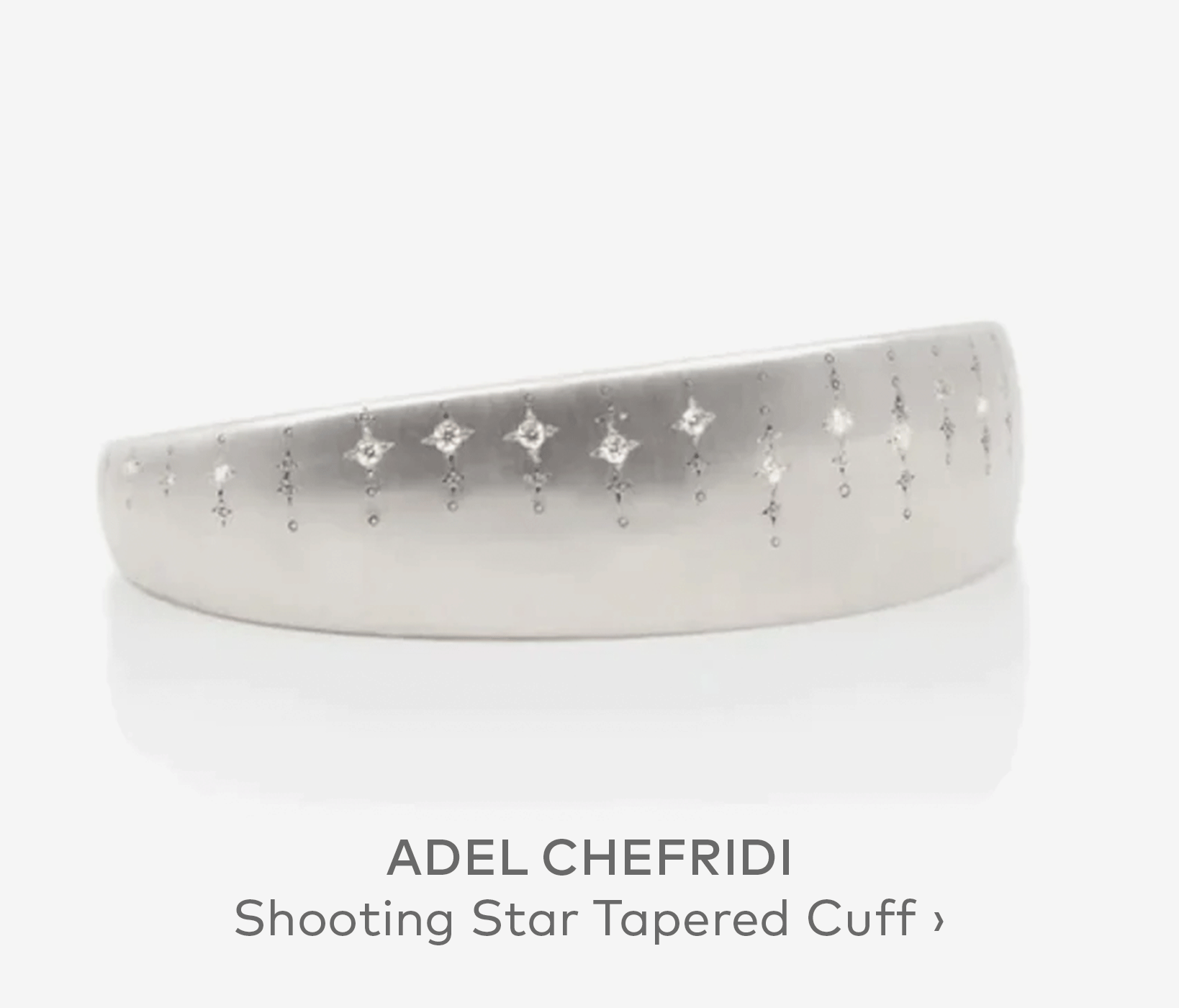 ADEL CHEFRIDI Shooting Star Tapered Cuff