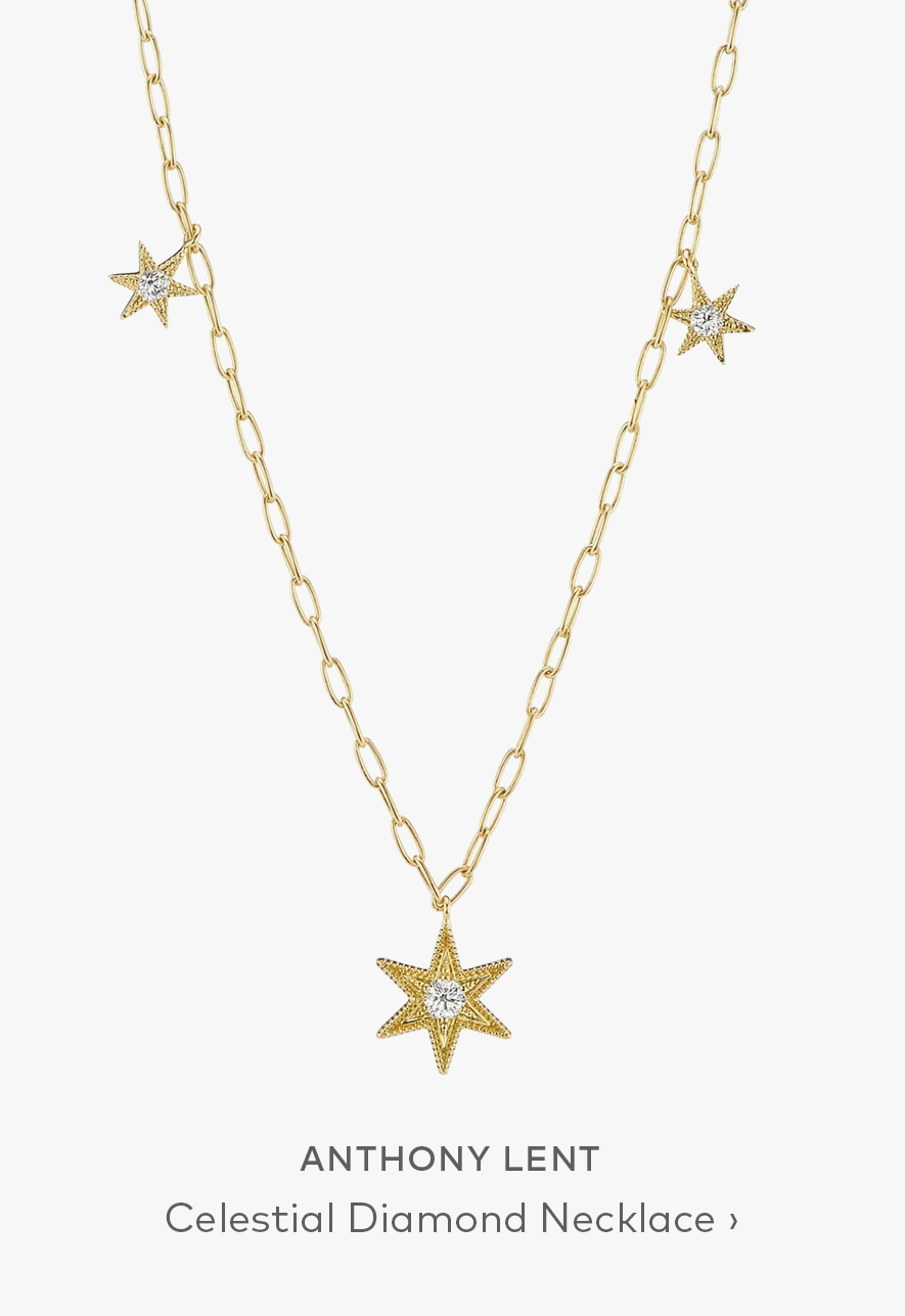 ANTHONY LENT Celestial Diamond Necklace