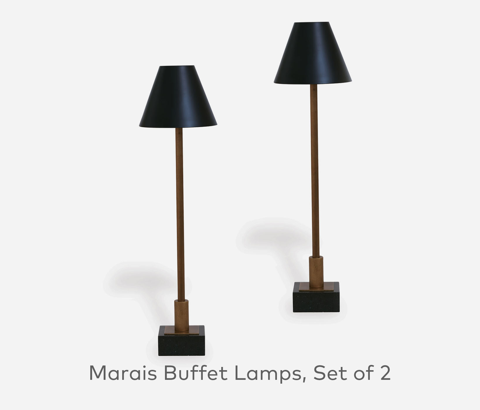 Marais Buffet Lamps