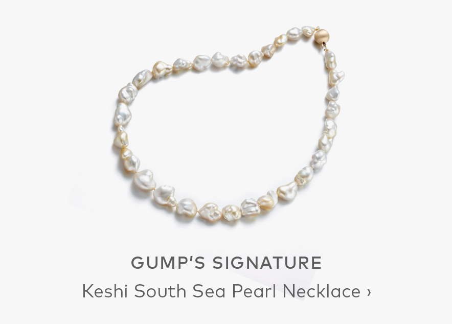GUMP'S SIGNATURE Keshi South Sea Pearl Necklace
