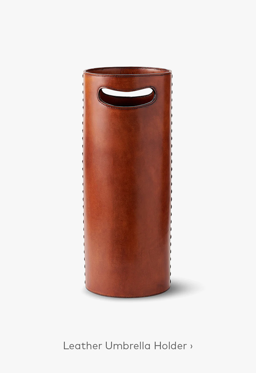 Leather Umbrella Holder