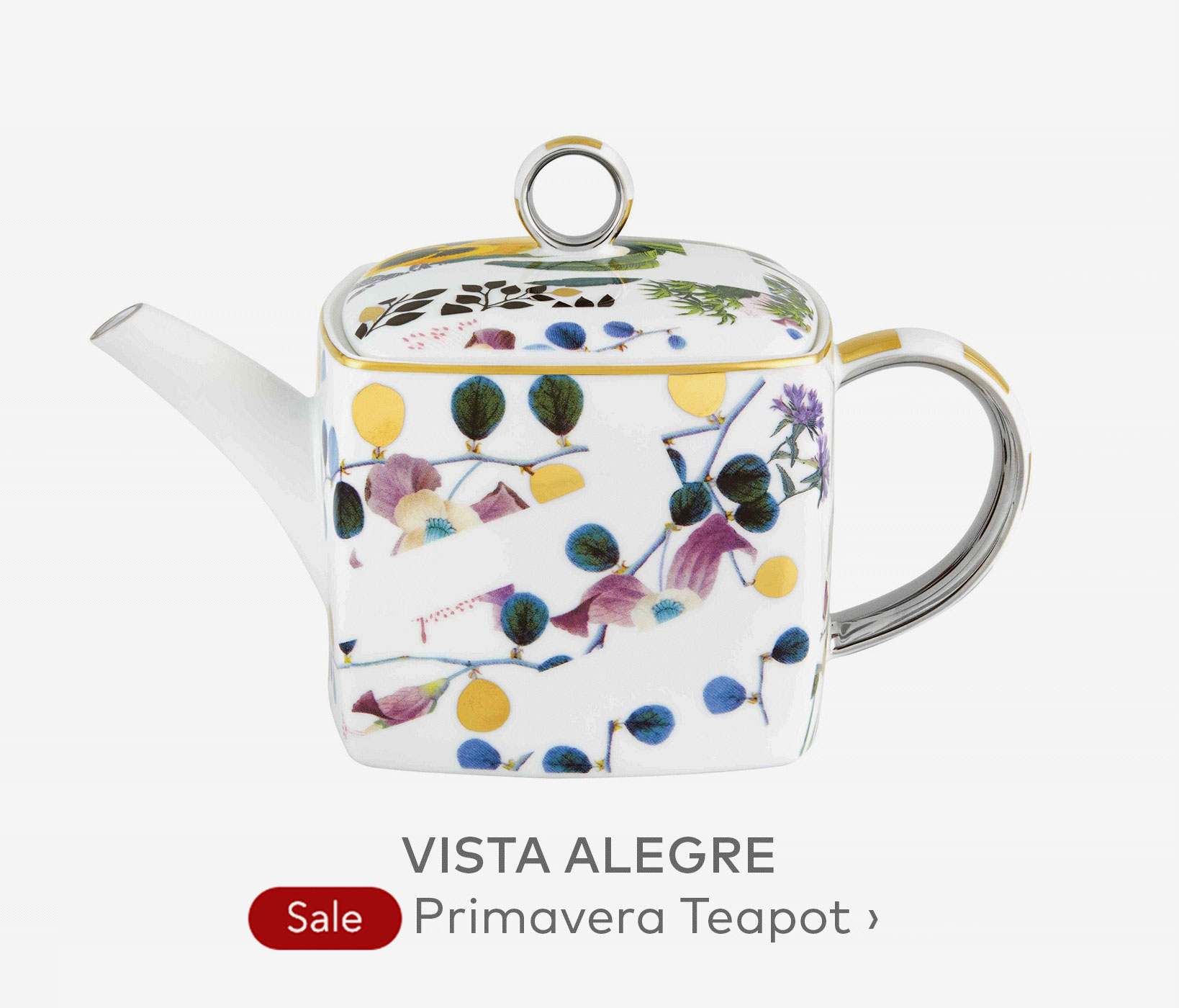 VISTA ALEGRE Primavera Teapot