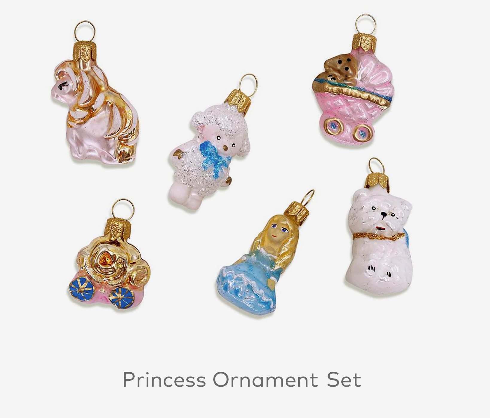 Princess Ornament Set