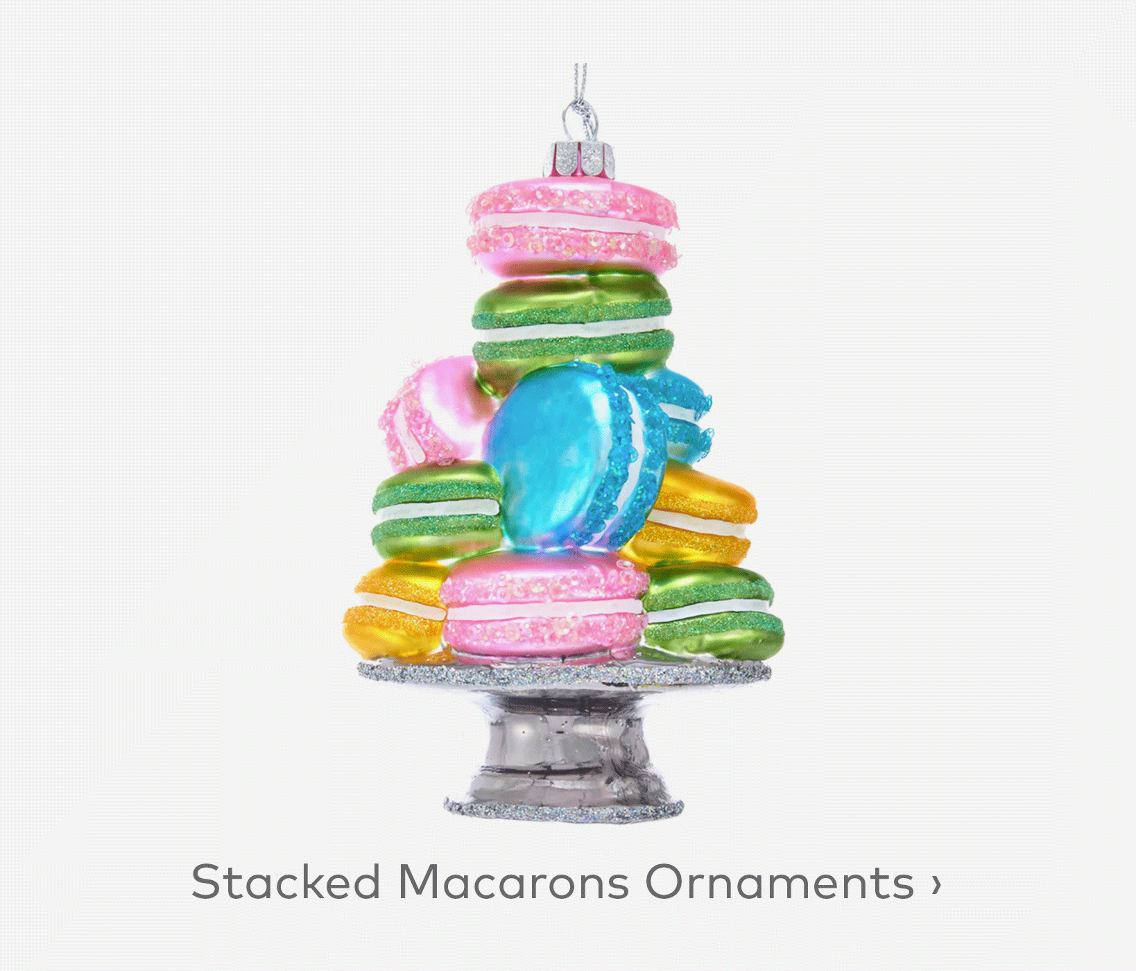 Stacked Macarons Ornament